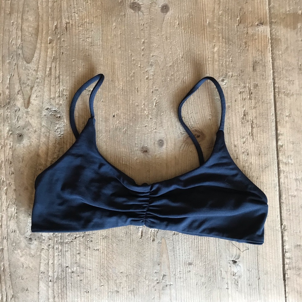 San Lorenzo Little Black Bikini Top